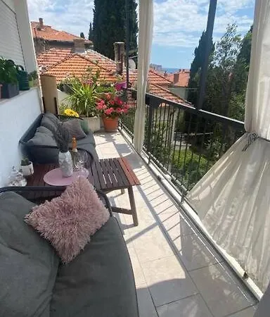 公寓 Penthouse Bacvice 斯普利特