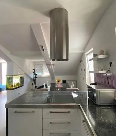 公寓 Penthouse Bacvice 斯普利特